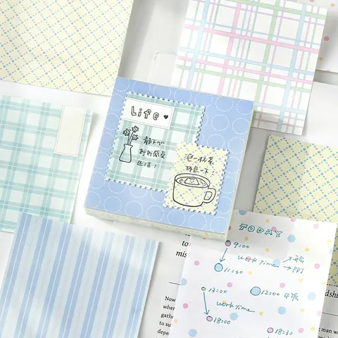 Clouds Whisper Series Memo Note Set Fresh Simple Pastoral Style Writing Paper For Scrapbooking Journal DIY Decoration Stationery Gift