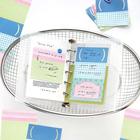 PaperMore Life Notes Σειρά Σημειωματάριο 80 Φύλλα Χαρτί Γραφής Αποσπώμενο Σημειωματάριο για Μαθητές Σχεδιασμός Ημερολόγιο Γραφική Ύλη Σχολείο Γραφείο Προμήθειες