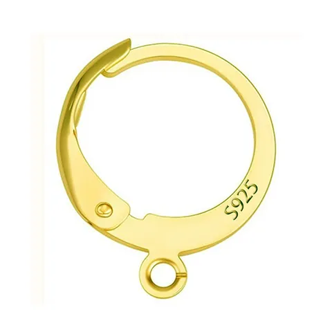 Minimalistische Kupfer Runde Brisuren Ohrring Haken Schmuckherstellung DIY Zubehör Ohrring Befunde Für Damen Handgefertigte Schmuckteile