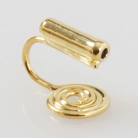 Convertitore per Orecchini a Clip a Spirale per Donna Senza Foro Rame Placcato Oro Argento Accessori per Gioielli Fai-da-te