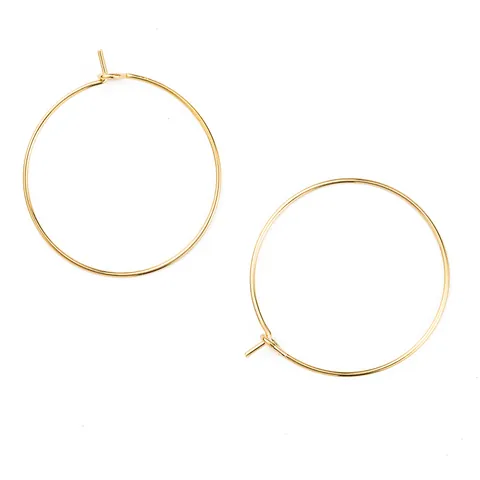 Silber Gold Beschichtetes Kupfer Ohrringe Weinglas Charms DIY Schmuckherstellung Zubehör Weihnachtsfeier Dekoration