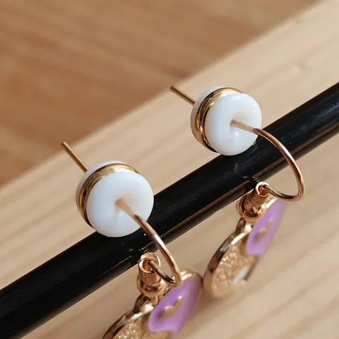 Hamburger Shaped Silicone Earring Backs Copper Electroplated DIY Jewelry Making Findings Soft Clear Earring Plugs Accessories For Studs