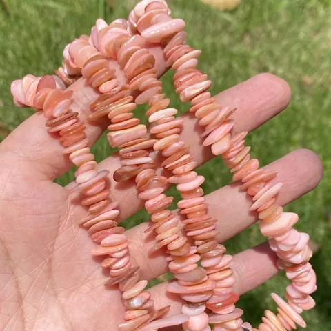 Bohemian Colorful Shell Crushed Stone Semi-finished Beads DIY Jewelry Making Accessories Strand Loose Beads For Necklace Bracelet Handmade Findings