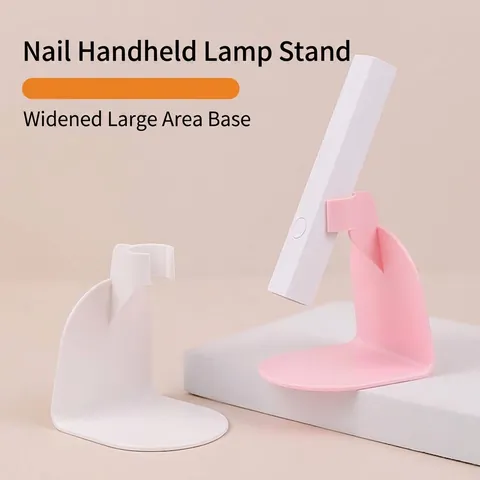 Nail Lamp Holder Bracket For Handheld UV LED Light Mini Manicure Tool Stand For Nail Extension DIY Salon Accessories