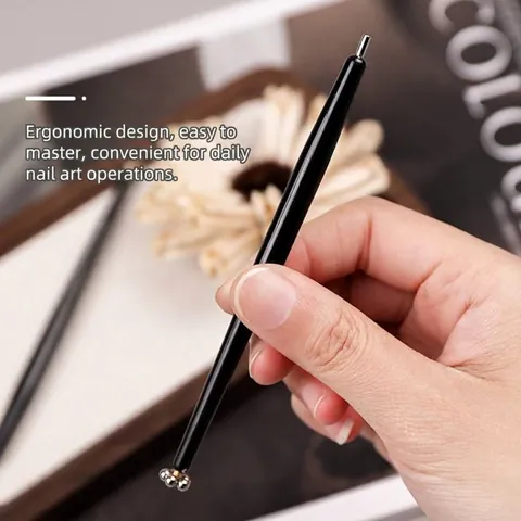 Double Ended Nail Magnet Pen For Cat Eye Effect And Steel Bead Suction Professional 3D Magnetic Dotting Tool For Nail Art DIY Salon