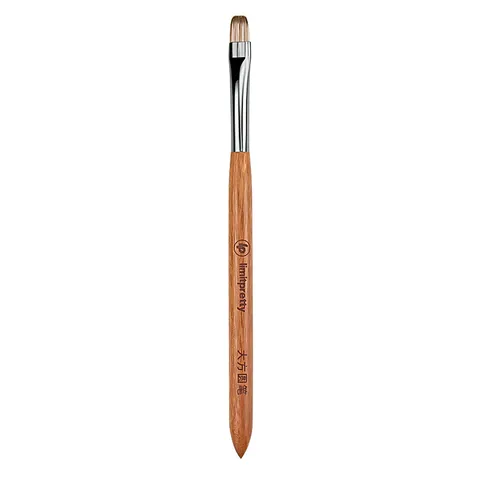 Pennello per Nail Art Professionale in Legno di Noce Liner Ultra Fine Penna per Pittura Sfumata Set di Pennelli per Manicure