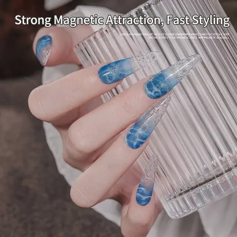 Professionelle Magnetperlen Für Cat Eye Nail Art Werkzeug Starke Magnetkugel Für Welleneffekt Eisblumenmuster Salon Dekoration