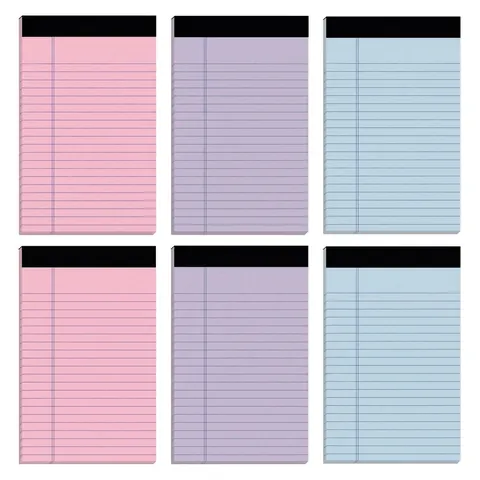 Bloc-notes Ligné Double Face A5 Planificateur Détachable Cahier pour Bureau Étudiant École Papeterie Écriture Style Bloc-notes