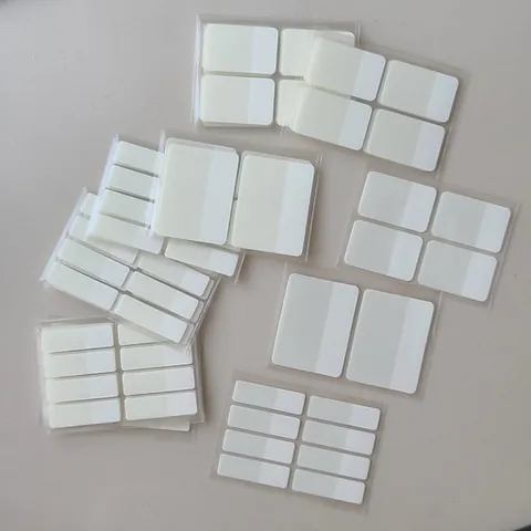 Translucent White PET Index Tabs Matte Self Adhesive Sticky Notes For Card Packaging Document Classification Office School Supplies