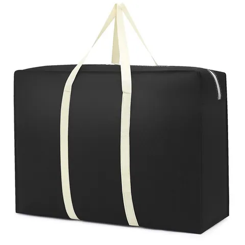 Large Capacity Non Woven Quilt Storage Bag Waterproof Moisture Proof Clothes Blanket Organizer Dormitory Moving Packing Bag