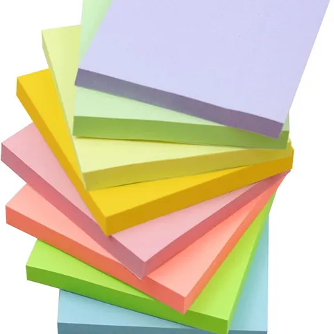Foglietti Adesivi Quadrati Color Macaron Blocchetti Per Appunti Autoadesivi Per Studenti Ufficio Scuola Scrapbooking Messaggi Quotidiani