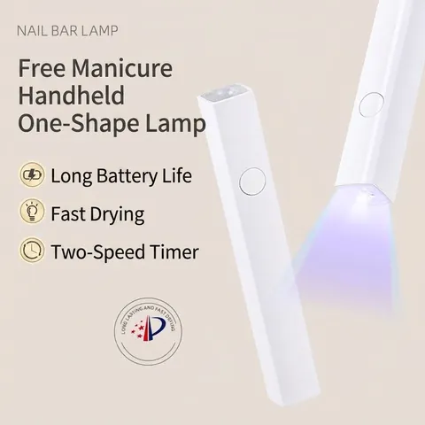 Handheld Portable Nail UV LED Lamp Rechargeable Fast Curing Mini Nail Light For Gel Manicure Tools Home Professional Salon