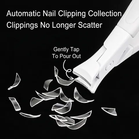 Professional Stainless Steel Large Opening Nail Clippers Anti-Splash Design Fingertip Nail Cutters For Thick Hard Nails