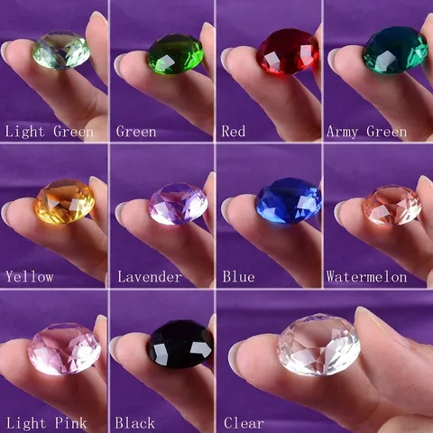 K9 Klarer Kristall Diamant Briefbeschwerer Facettierter Glas Edelstein Ornament Für Zuhause Büro Tisch Deko Hochzeit Party Kunst Geschenk