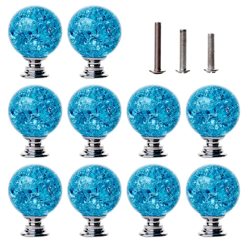 Moderne Kunstkristal Diamant Kastknoppen Barstbal Meubel Ladeknoppen Legering Basis Decoratie