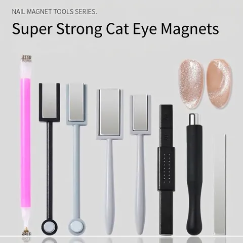 Professional Nail Magnet Tools Series For Cat Eye Gel Polish DIY Manicure Magnetic Sticks Pens Nail Art Accessories