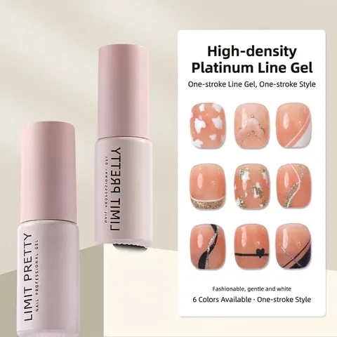 Professional Nail Liner Gel High Density Platinum Spider Gel For Nail Art Edging DIY Drawing Painting Phototherapy Gel
