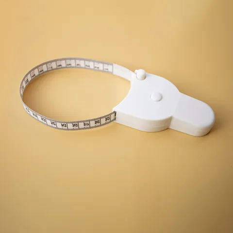 Körpermessband Zur Messung Des Taillenumfangs Y-Förmiges Teleskop-Maßband Mit Zweifacher Skala ABS-Kunststoff Werkzeug Zur Gesundheitsverfolgung