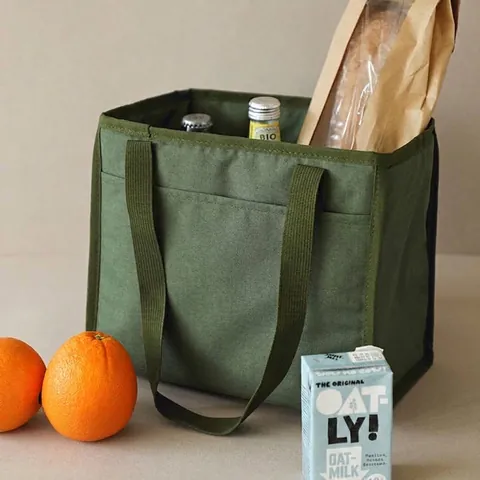 Große Kapazität Thermische Lunch-Tasche Koreanisch Isolierte Lunchbox Tote Tragbare Picknick-Kühltasche Für Büroangestellte Studenten Erwachsene