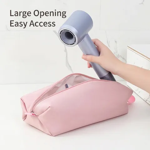 Portable Hair Dryer Storage Bag Polyester Waterproof Travel Organizer For Curling Iron Hair Styling Tools Women Gift