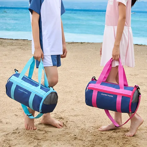 Wasserdichte Schwimmtasche Für Kinder Trocken Nass Trennung Sport Fitness Reisetasche Für Kinder Strandaufbewahrung Mit Schuhfach