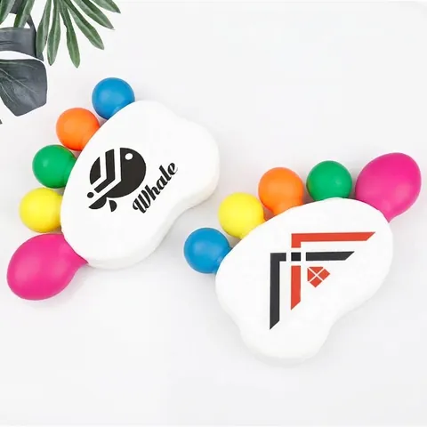Novelty Foot Shaped Highlighter Set Multicolor Neon Chisel Tip Creative Stationery Pen For Students Office School Marking