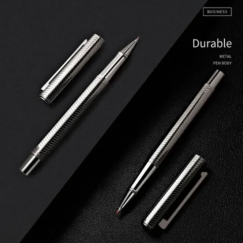 Pluma Estilográfica de Metal 639 Black Forest Negocios Bolígrafo Roller de Lujo Firma Profesional Oficina Regalo Para Hombres