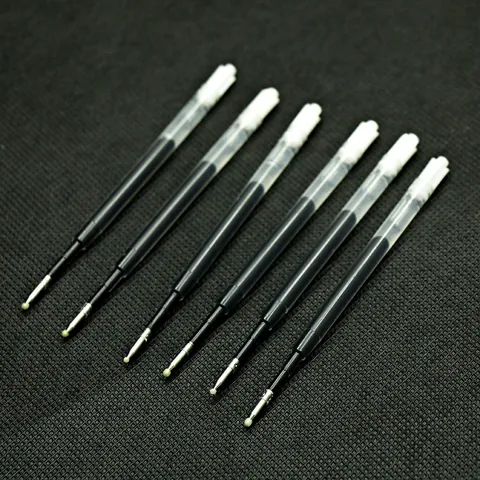 424 Neutral Pen Refill 100mm Water-based Ink Needle Tip Replacement For Smooth Writing Office School Stationery