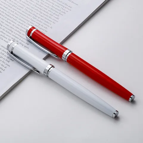 Professioneller Metall Tintenroller 0.5mm Feinmine Business Unterschriftenstift Minimalistischer Luxus Schreibstift Für Büro Schule Damen Herren Geschenk