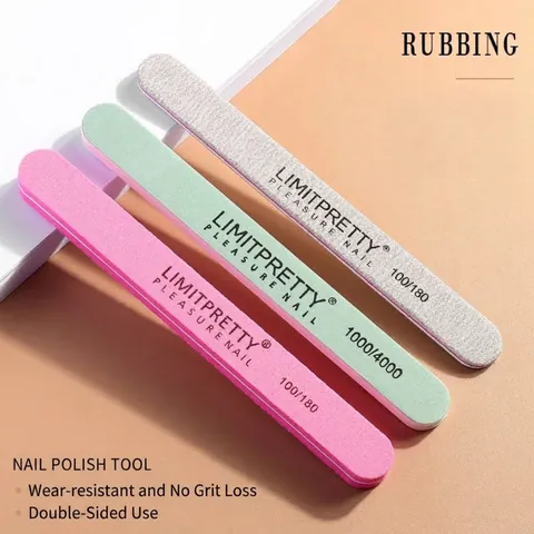 Professional Double Sided Nail Files Manicure Sanding Strips Polishing Buffers Professional Nail Care Tool For Women