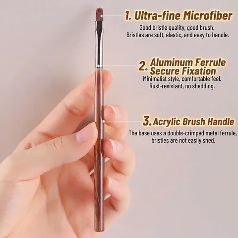 Professional Japanese Style Nail Art Brush Set For Manicure Liner Painting Gradient Petal Design Resin Handle Nail Tool