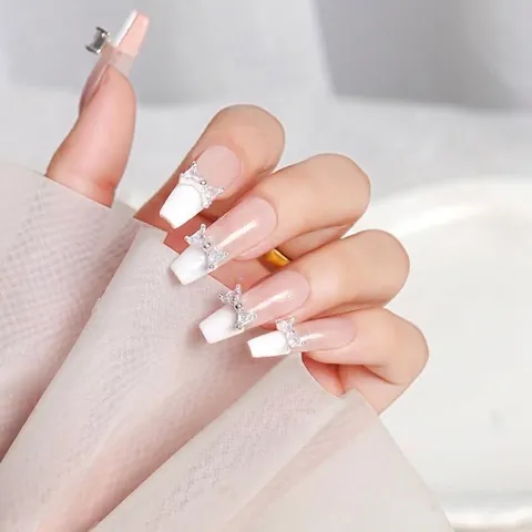 Dubbelzijdige Geleilijm Voor Kunstnagels Hoge Viscositeit Waterdichte Plakstrips Ultradun Transparant Roze Geel Manicure Accessoires