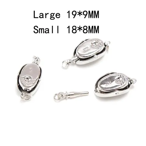 Electroplated Copper DIY Jewelry Ingot Saddle Toggle Clasp For Sweater Chain Bracelet Jewelry Findings Accessories