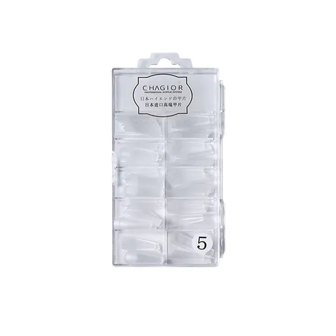 Unghie Finte Opache Ultrasottili Senza Cuciture Professionali Lunghe a Goccia d'Acqua Forma di Bara Per Donna Salone DIY