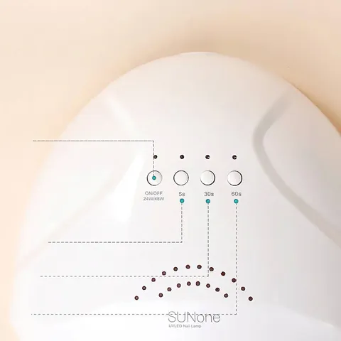 Professional 48W UV LED Nail Lamp Smart Sensor With 3 Timers 5s 30s 60s White Fast Drying Light For Gel Polish Salon Tool