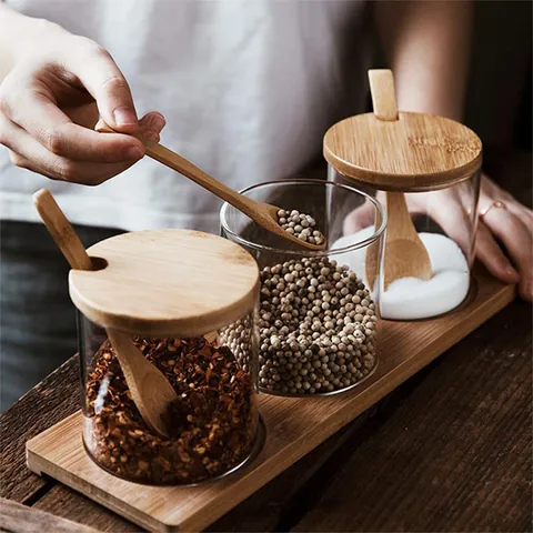Glass Jars with Lids