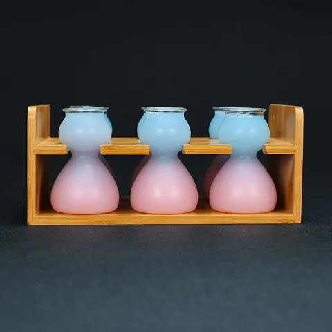 Design Creativo Tazza da Cocktail in Vetro Borosilicato Bicchiere da Bar Trasparente Vetro a Strati Per Festa