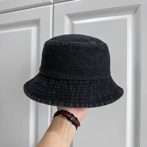 Chapeau Bob en Denim pour Enfants Chapeau de Soleil en Coton Lavé Vintage Japonais Pliable pour Garçons et Filles
