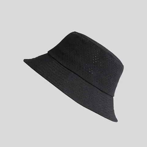 Unisex Quick Dry Full Mesh Bucket Hat Wide Brim Breathable Sun Protection Outdoor Fisherman Hat Summer Sunshade Hat