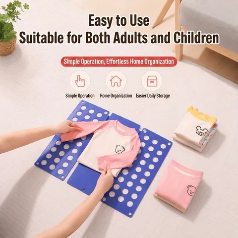 Faltbare Lazy Kleiderfaltbrett Schnellfalter Für T-Shirts Hemden Kinderbekleidung Home Kleiderschrank Kleidung Aufbewahrung Organizer