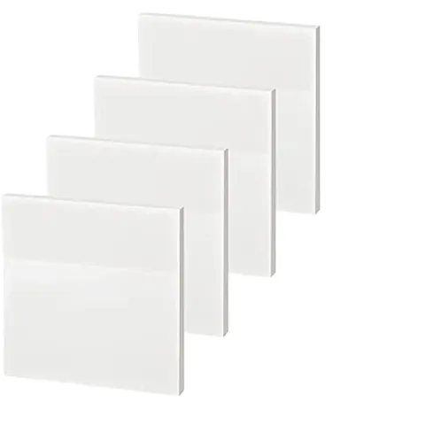 Transparent Waterproof Sticky Notes Frosted Clear Memo Pads Removable Self-Adhesive Note Paper For Office School Student