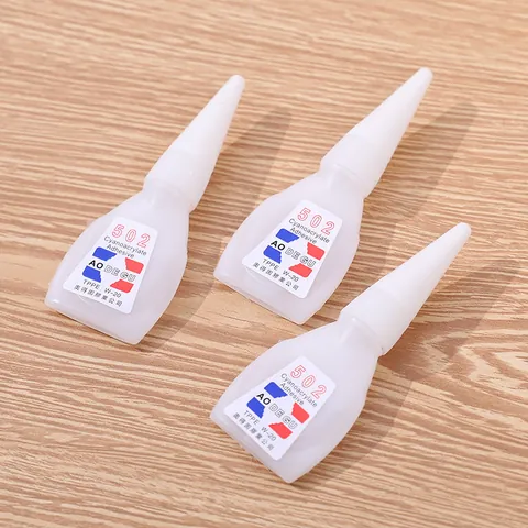 502 Super Glue Fast Drying Cyanoacrylate Adhesive Liquid For Shoe Repair Office Home Bonding Multipurpose Instant Repair Glue