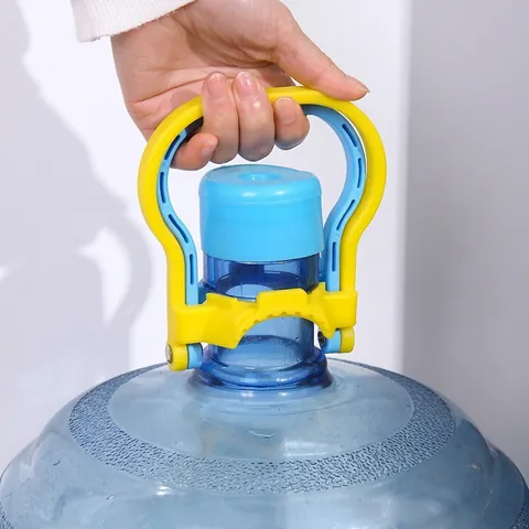 Mango para Cubeta de Agua Embotellada con Ahorro de Esfuerzo Soporte de Plástico PP Engrosado para Botella de Agua de Cinco Galones Herramientas para el Hogar