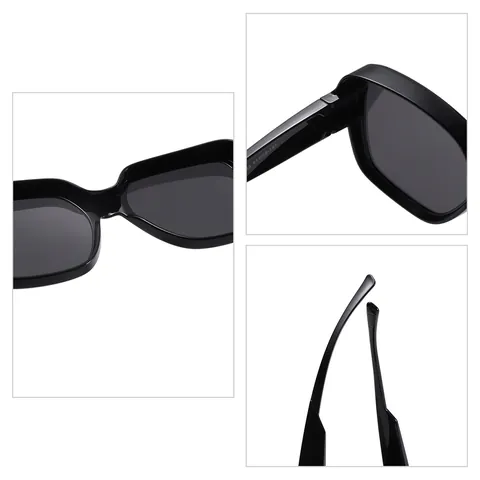 Occhiali da Sole Polarizzati Fit Over Per Uomo Donna Protezione UV400 Montatura in TR90 Lenti TAC Occhiali da Guida Quadrati
