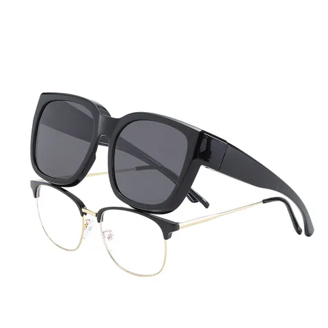 TR90 Polarized Over-glasses Sunglasses For Prescription Wearers Men Women Fashion Large Frame Driving Cycling Sports Sunglasses
