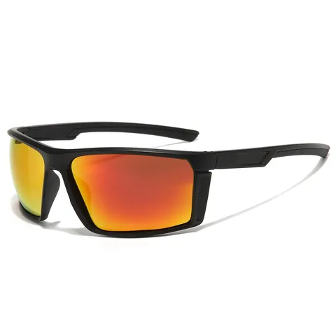 Occhiali da Sole Sportivi Professionali Avvolgenti Base 8 Polarizzati UV400 Antivento Ciclismo Uomo Donna Esterno