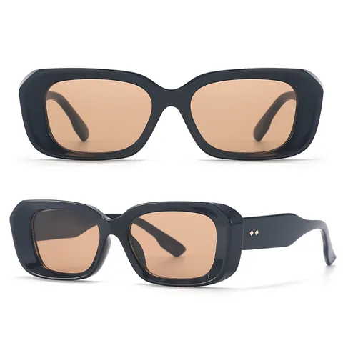 Gafas de Sol Rectangulares Retro Para Hombres Mujeres Designer Marco Grueso Cuadrado Protección UV400 Gafas de Moda
