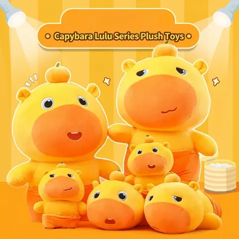 Offizielles Duoai Capybara Lululu Plüschtier Süße Capybara Kuscheltier Puppe Weiche Tasche Anhänger Geschenk Für Kinder Damen Capybalu