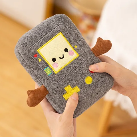 Creative Retro Game Console Controller Plush Toy Nostalgic Phone Beer Mug Skateboard Stuffed Animal Gift for Kids Home Decor