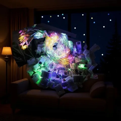 LED Copper Wire String Lights Warm White Multicolor Fairy Lights For Birthday Cake Flower Gift Box Decor Flexible DIY Atmosphere Lighting For Party Wedding